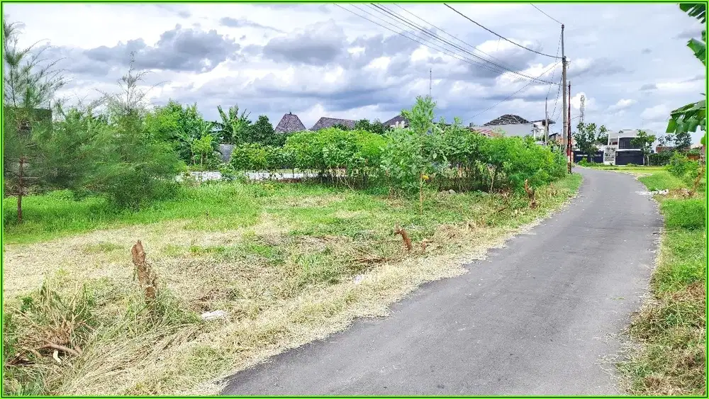 Tanah Trihanggo Jl. Krakatau Siap AJB Lokasi Premium