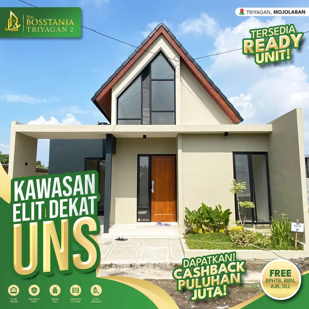 Rumah Mewah dengan Fasilitas Premium di Lokasi Elite Kota Solo