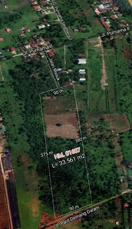 Tanah Purnama L90xP375