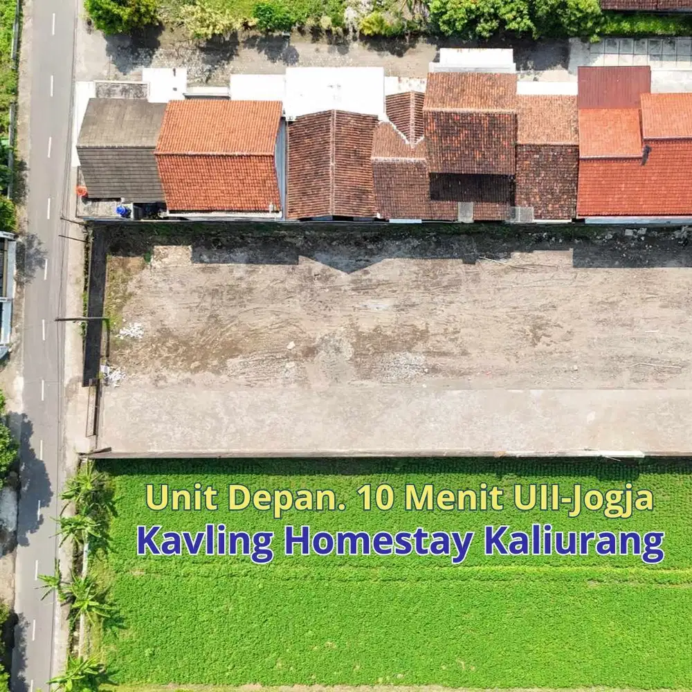 Kavling Dekat UGM, 171m², 900jt-an/m², SHM
