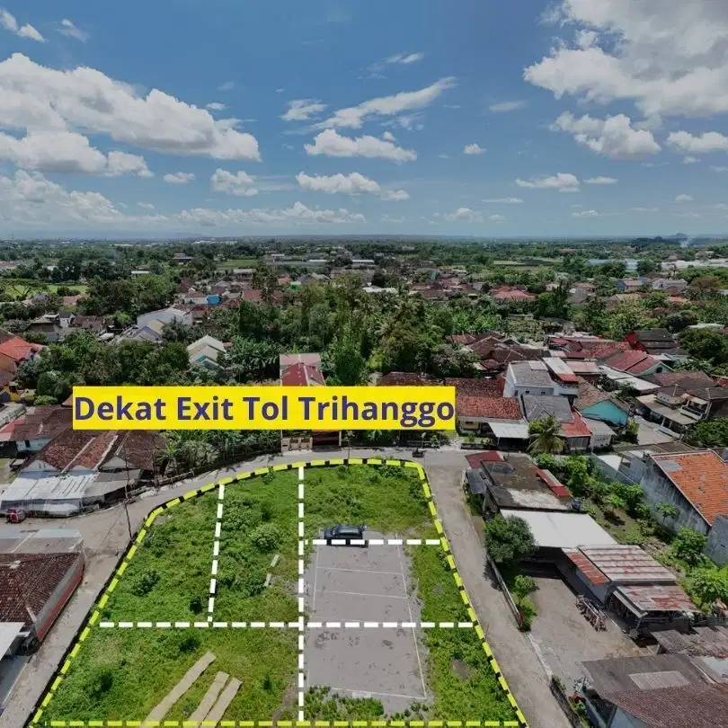 Tanah Sleman Dekat Exit Tol Trihanggo