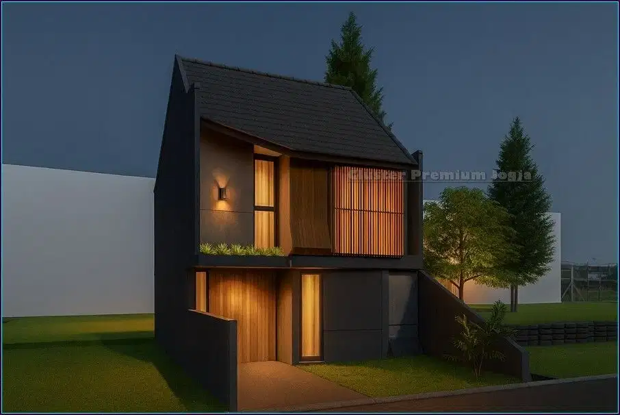 Dekat RSA UGM rumah 2 lantai ada kolam renang dalam ring road jogja