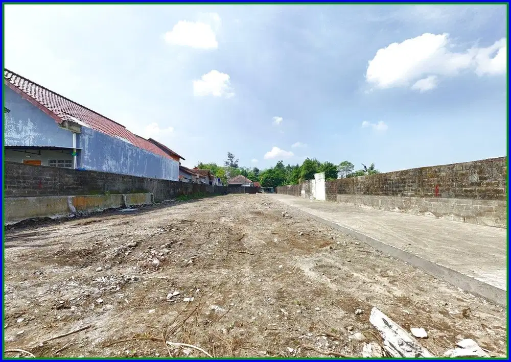 Dekat Hotel HYATT, Tanah Jogja Untuk Villa SHM di Jl. Kapten Haryadi