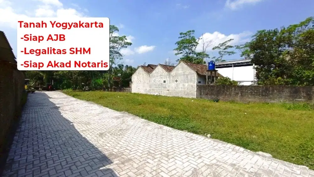 Tanah Untuk Hunian Dekat RSUD Sleman Lokasi Premium