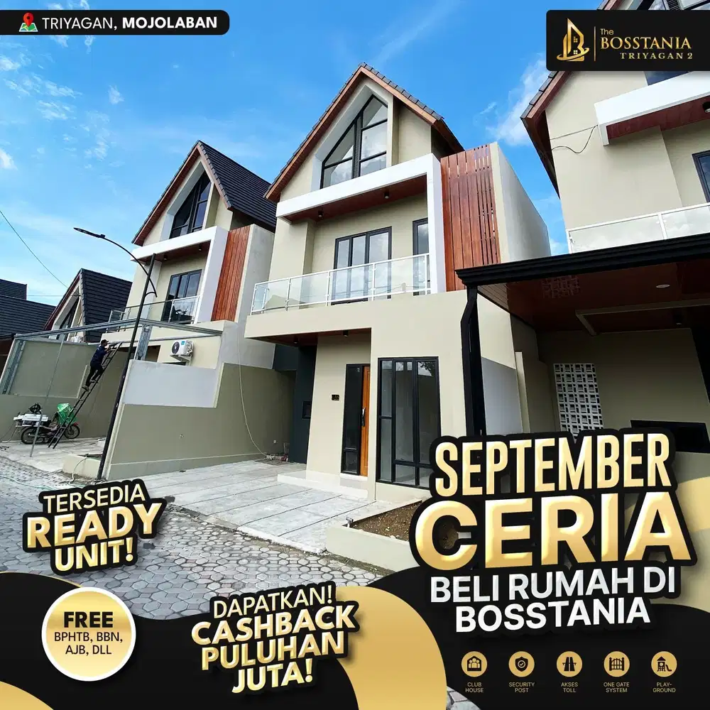 Dekat Sekolah, Pasar, dan Mall, Rumah Ideal Keluarga Kota Solo