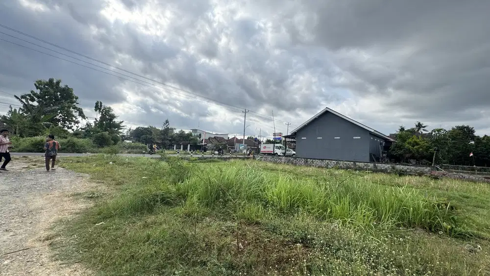 Tanah tapi jalan cocok untuk ruko Sleman barat