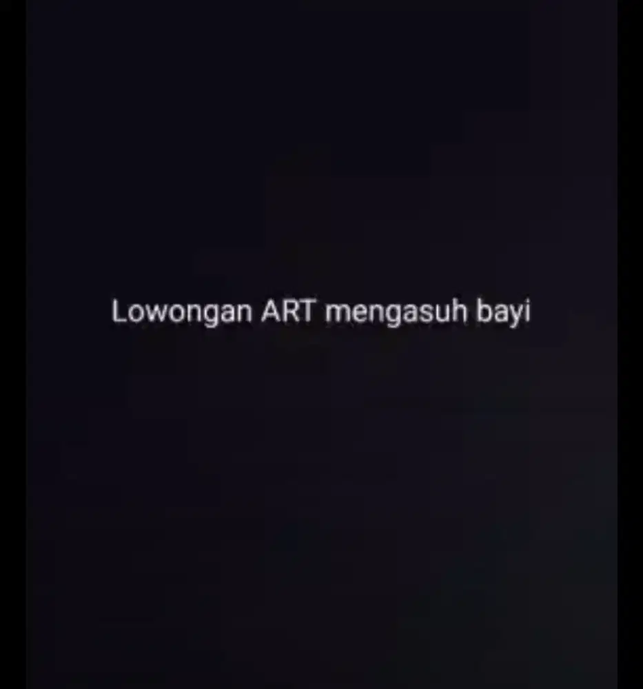 Mencari art mengurus bayi di daerah ciputat bintaro *langsung majikan