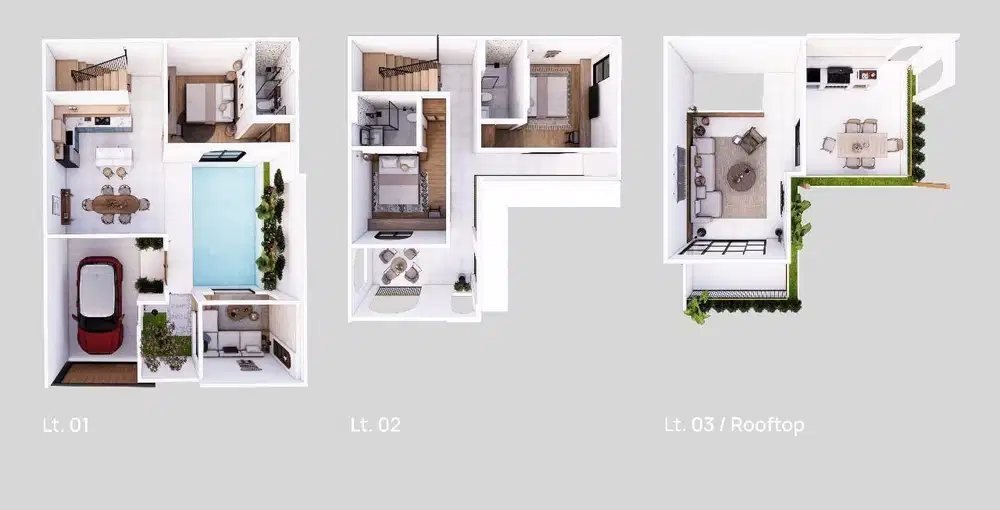 VILLA BARU MEDITTERANEAN VIEW GWK DI JIMBARAN ATAS