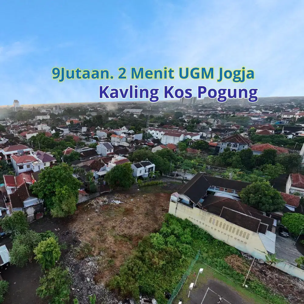 Kavling Kos Caturtunggal, 165m², 9jt-an/m², Fasilitas Lengkap