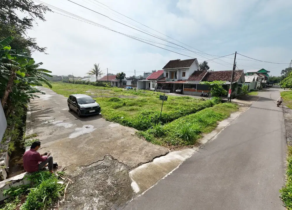 Dijual Tanah Wedomartani, 7 Menit Exit Tol UPN Jogja