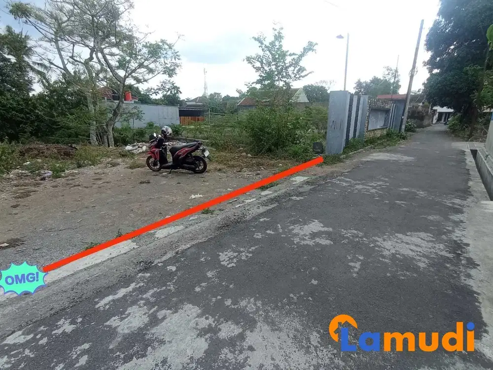 DIJUAL TANAH BAGUS UNTUK RUMAH/KOST DI AREA PERUMAHAN MERAPI VIEW