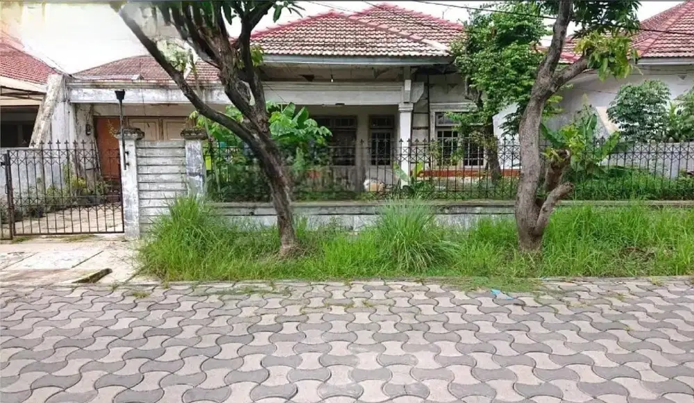 10Jt/m Rumah Manyar Indah Hitung Tanah dekat Kertajaya Klampis Nginden