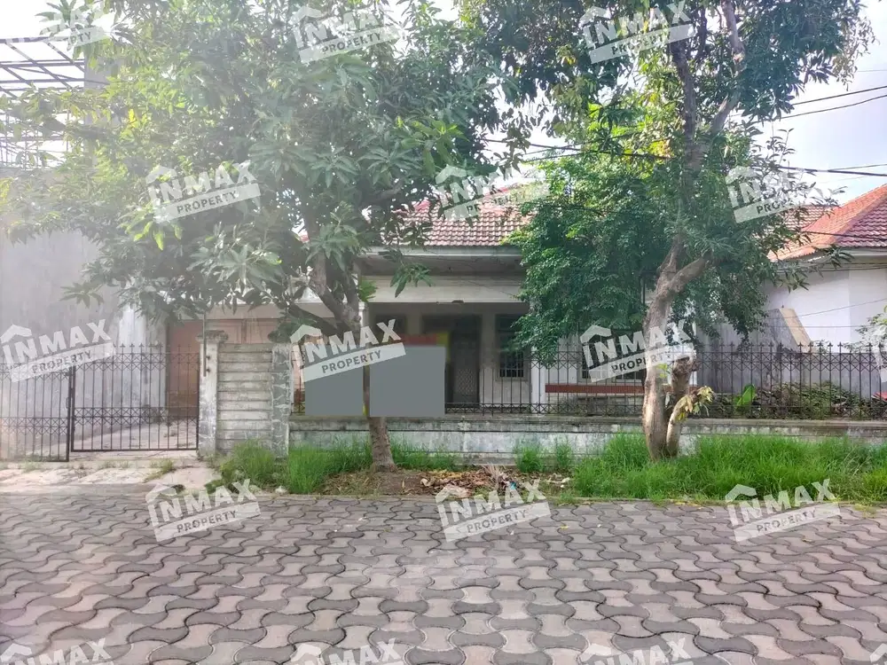 RUMAH MANYAR INDAH SURABAYA,HARGA HITUNG TANAH,DEKAT GALAXY MALL,UNTAG