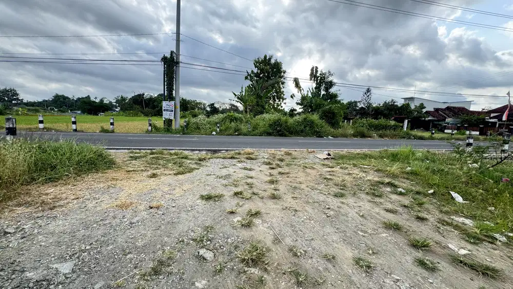 5 menit kampus Unisa, tanah Godean siap bangun