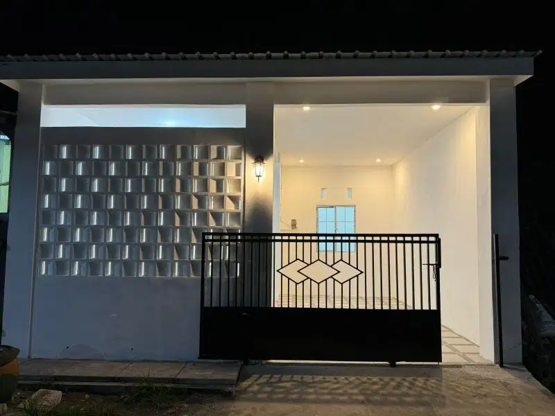 Rumah baru renovasi Surya residence Buduran Sidoarjo