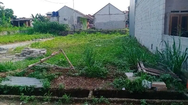 kavling siap bangun SHM dekat ke Cinangka depok