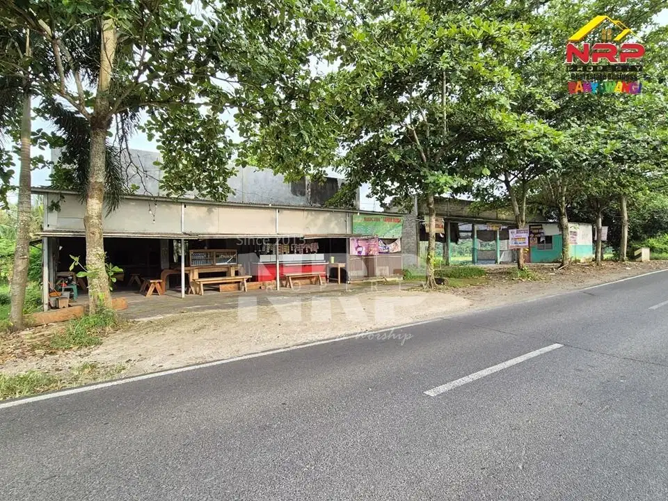 Turun Harga Tanah Murah Strategis Jl. Lintas Barat Rogojampi - Bwi