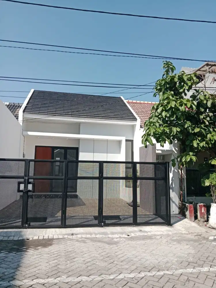 Dijual Rumah Baru Perum Wiguna Surabaya  1½ lantai