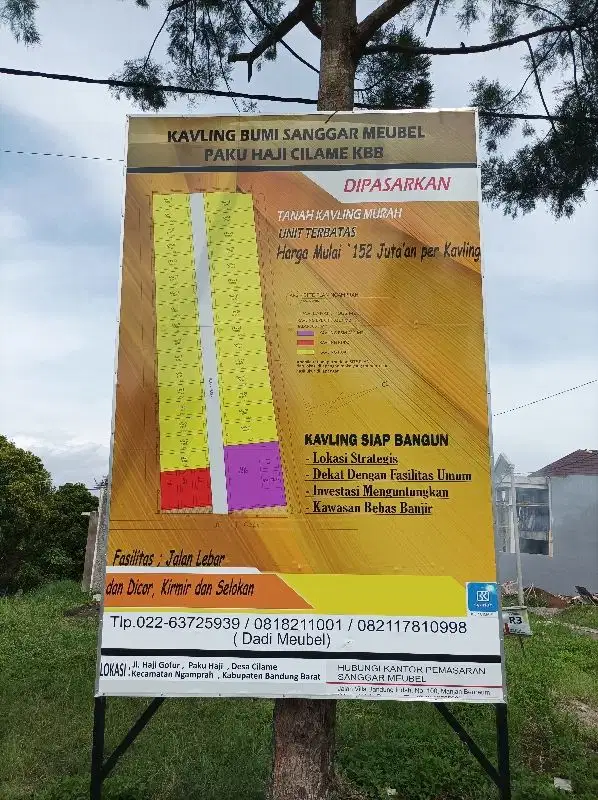 COCOK BUAT INVES DAN HUNIAN lokasi Pakuhaji KBB cuma 2 Jt an