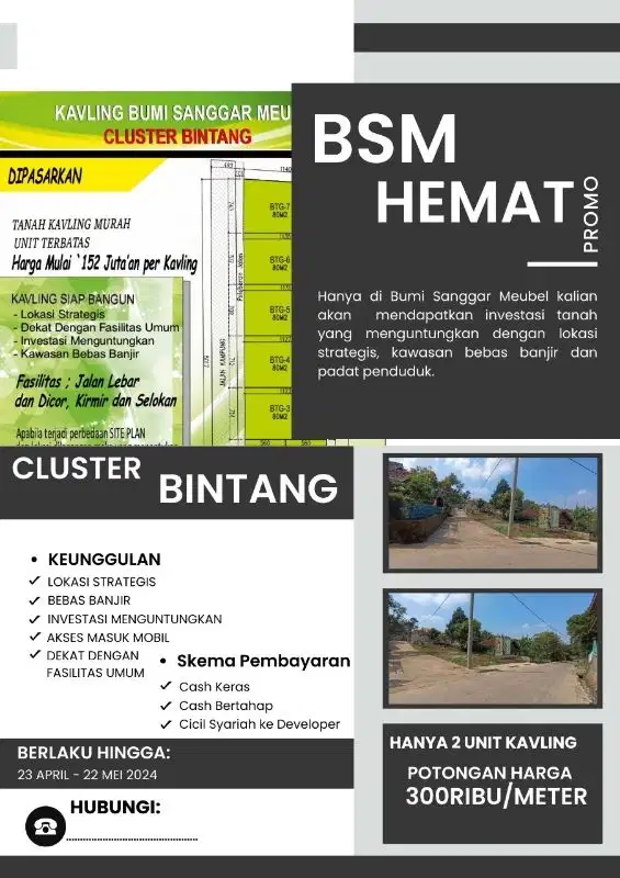 Tanah Kavling Bumi Sanggar Meubel Jalan Cikoneng