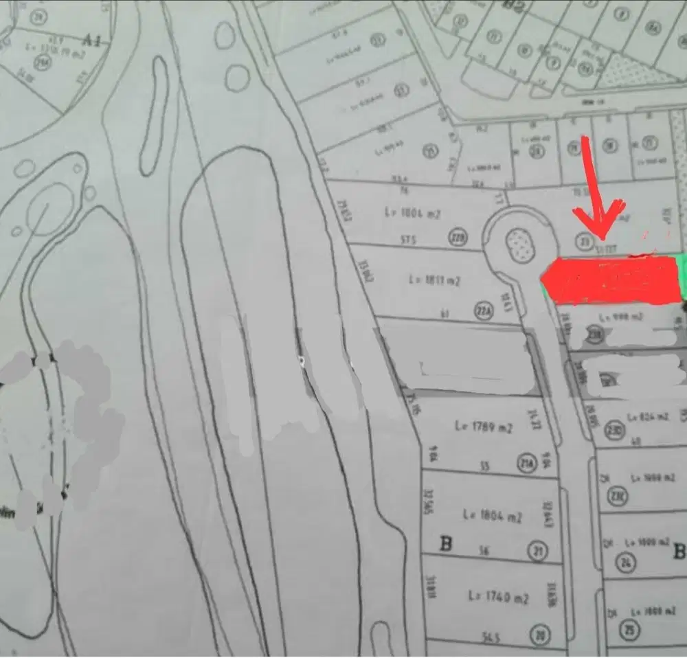 Jual cepat kavling lokasi premium eksklusif Teluk Golf Citraland