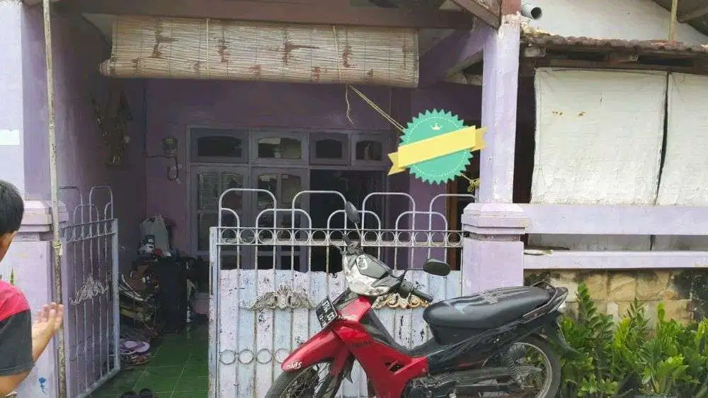 Rumah bangunan lama 1,5lt Lebak Jaya Utara SHM