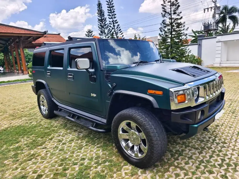 Hummer H2 6.0L 4x4 2004 Green Hijau 2005 Hummer H2 2003 Jual Cepet bu