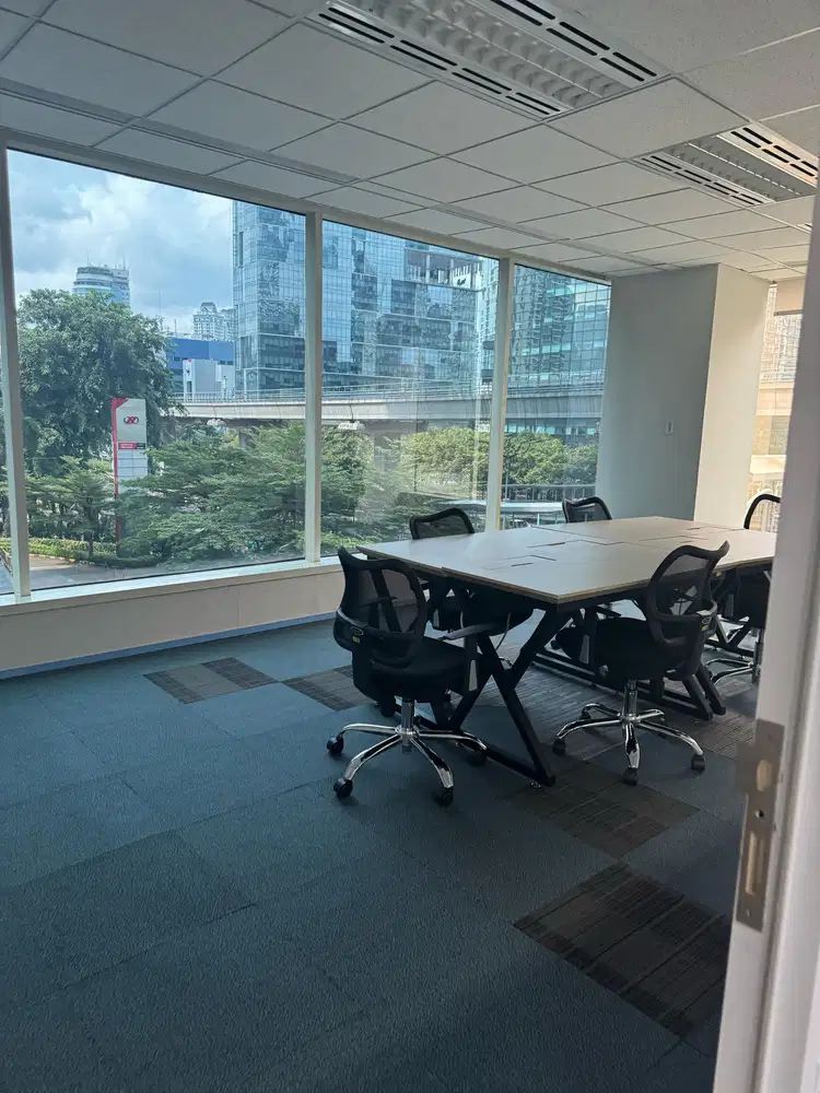 Sewa Kantor Semi Furnish 165 m2 di Plaza 89 Rasuna Said Kuningan