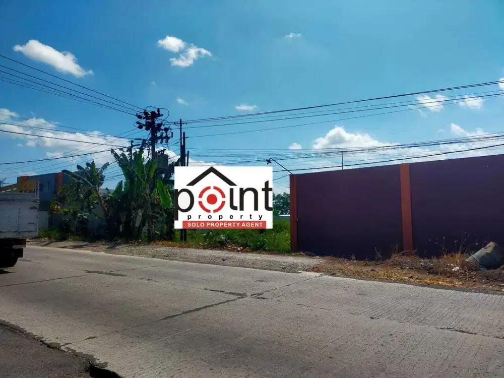 Tanah industri akses container exit tol Kartasura solo