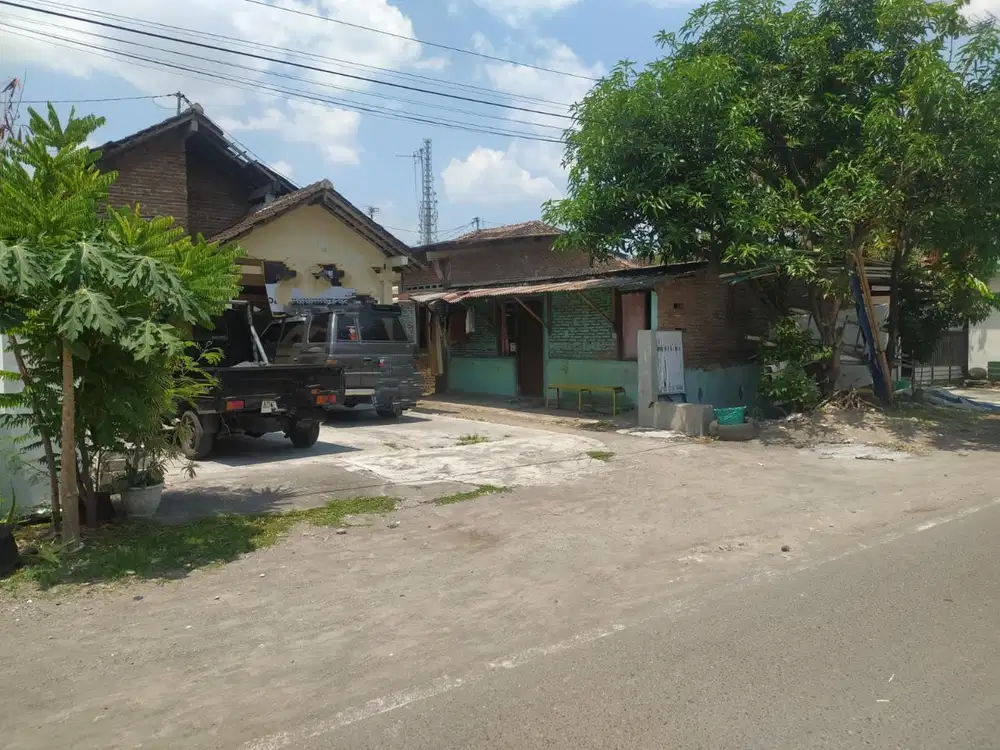 Tanah strategis Banyuanyar solo jalan simpangan lancar