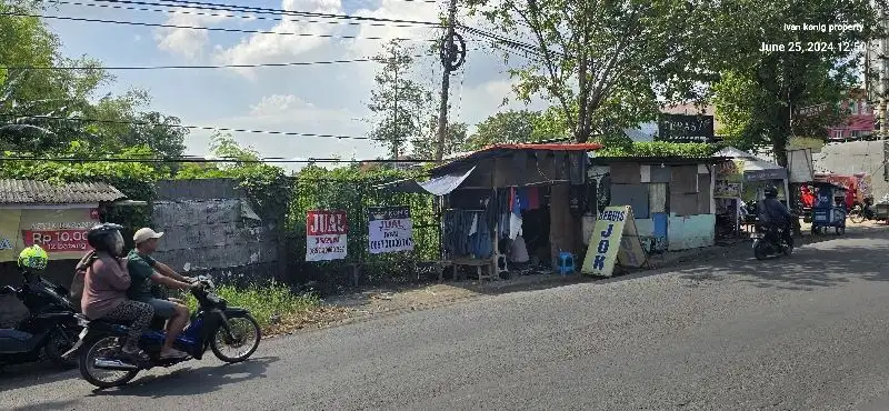 Menganti Gresik. Lahan siap bangun. murah