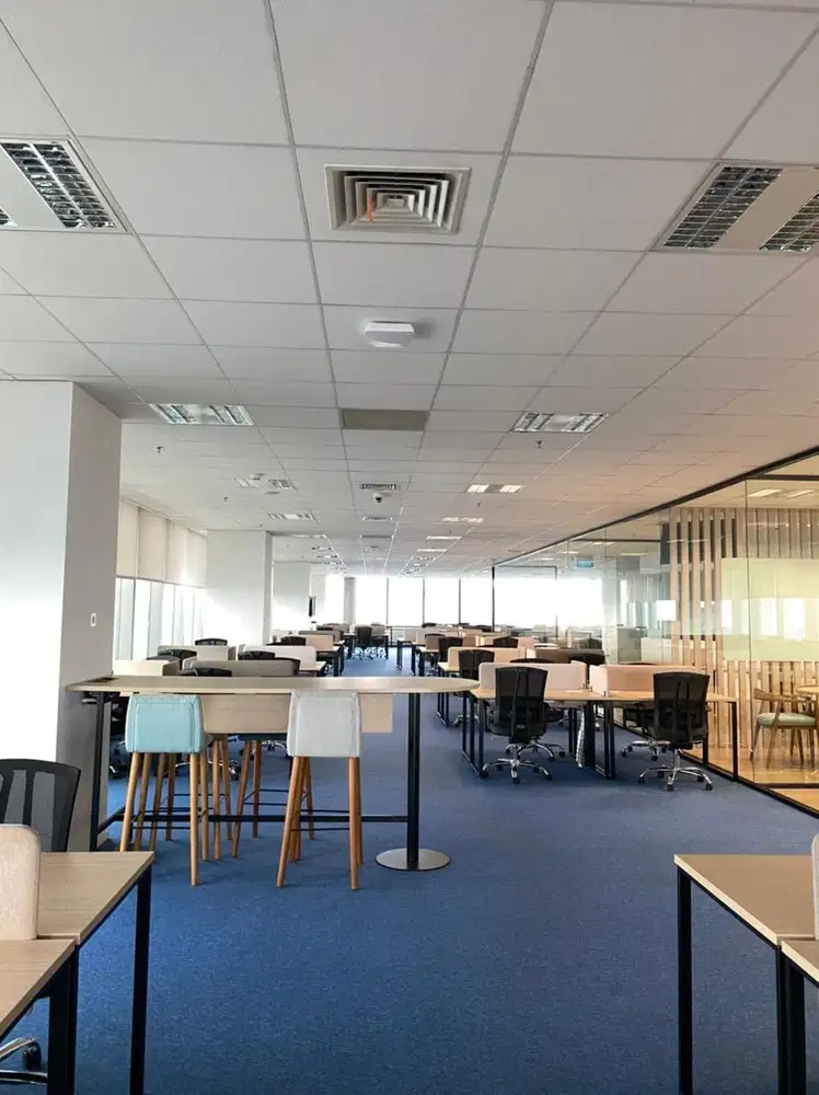 Sewa Kantor Murah 1 Lantai Full 1800 m2 di Capital Place Gatsu, Nego