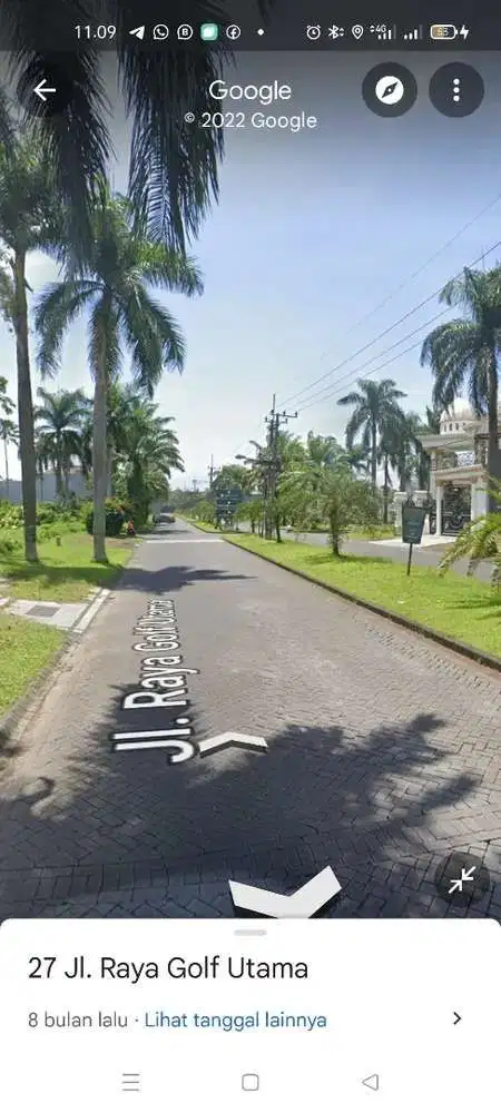 Tanah komplek perumahan elite araya malang jatim