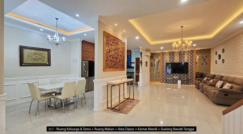 Dijual Rumah Full Renov Cluster Garnet PHG Gading Serpong