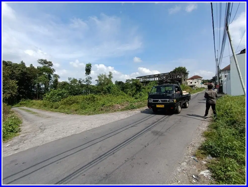 VIRAL ! Kapling  Selatan Kampus UII Jl.Kaliurang Jogja