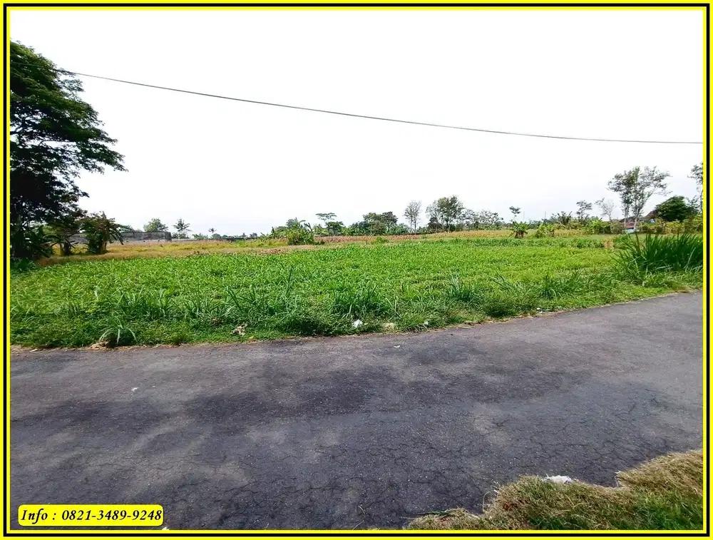 Dekat Pasar Gentan Jl.Kaliurang, Tanah Bagus di Ngaglik Sleman