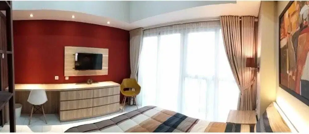 Dijual Studio Furnished Bagus Apartemen Casa De Parco, BSD