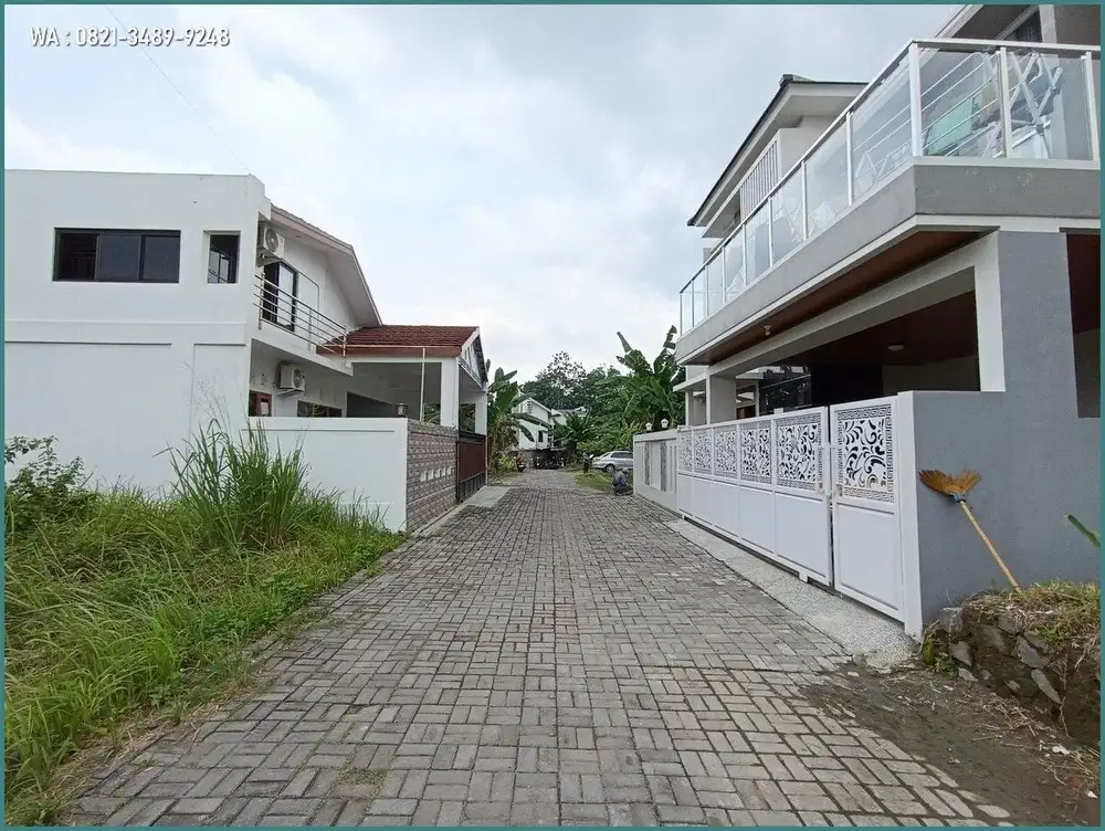 Dalam Cluster Banteng Jl.Kaliurang km 8, SHM Siap AJB Jogja
