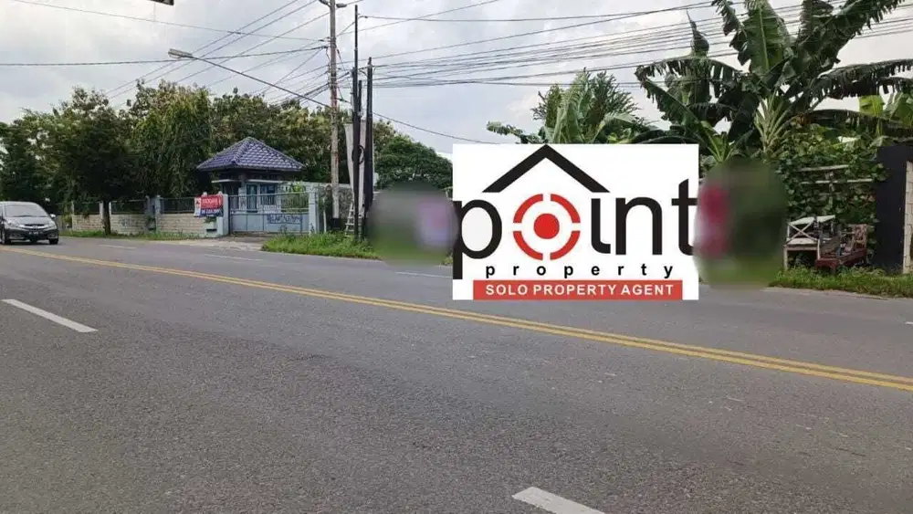 Tanah Strategis Colomadu Pinggir Jalan Raya Dekat Rumah Presiden