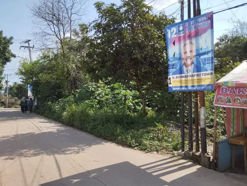 Dijual tanah luas pinggir jalan Tanjung Barangan, Palembang