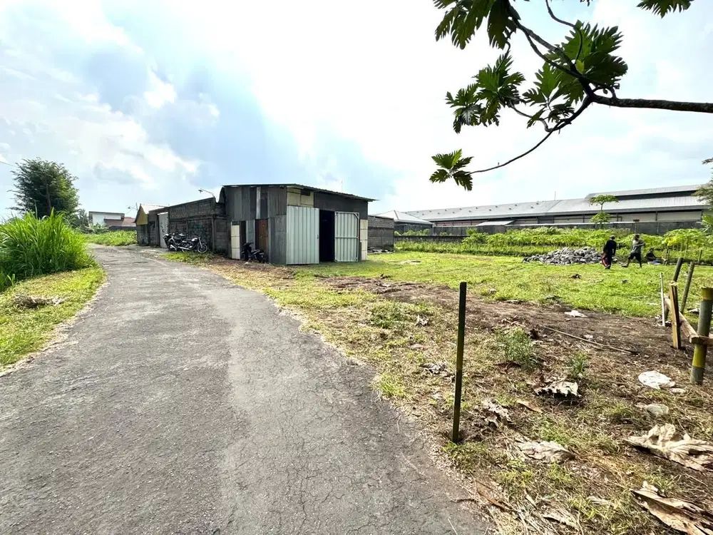 Tanah Pekarangan Murah Tepi Jalan, Area Palagan Sleman