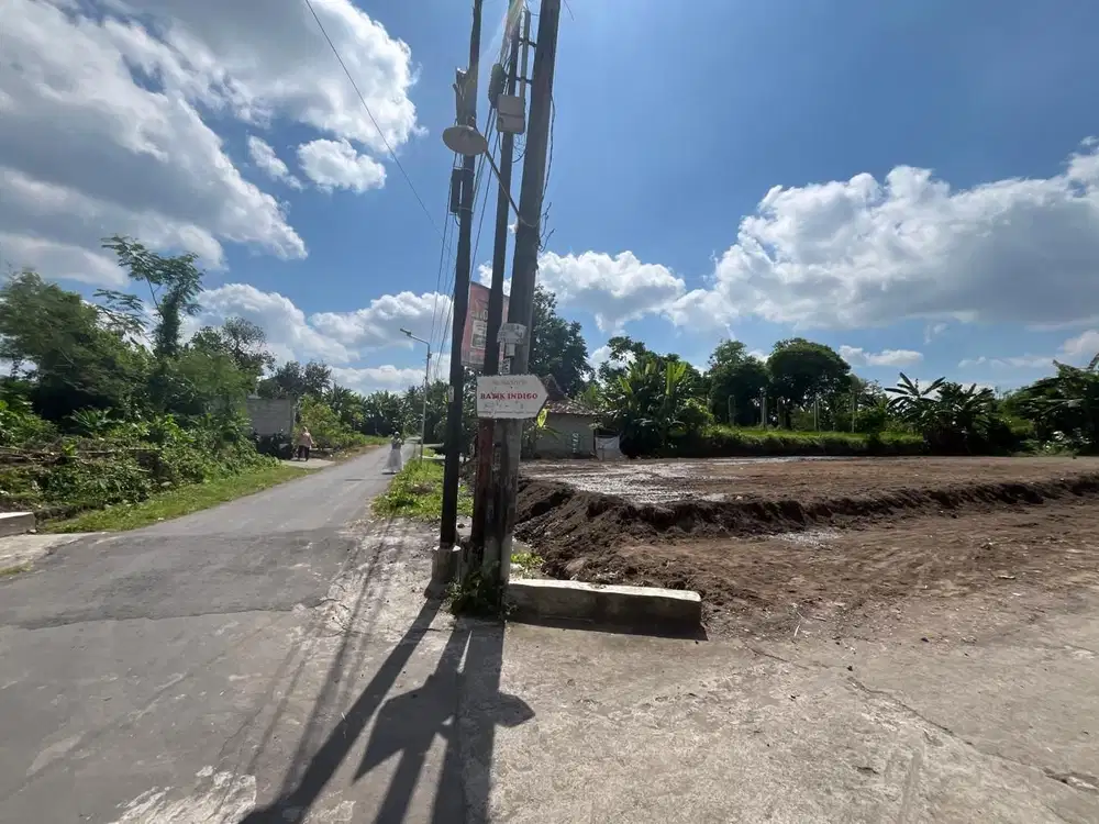 Dekat Hyarta Village Jl Palagan Jogja, Tanah Ngaglik Prospek Hunian