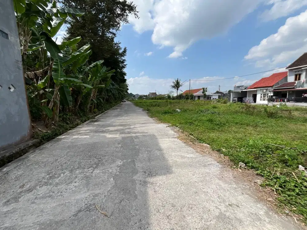 5 MENIT RS UAD MAGUWO: Tanah Jogja Jl Wedomartani, Akses 2 Mobil