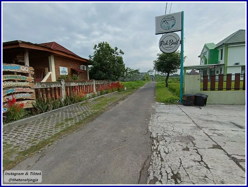 Tanah di Lojajar Umbul Permai, Selatan Pesona Merapi