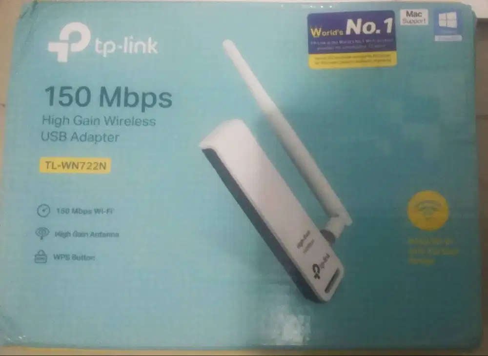 TP LINK 150Mbps High Wifi Wireless USB Adapter