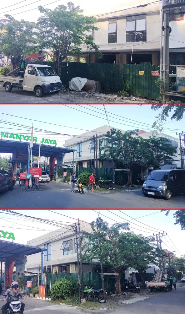 RUKO BARU (DALAM PROSES PEMBANGUNAN +/- 80%) JL. MANYAR JAYA, SURABAYA