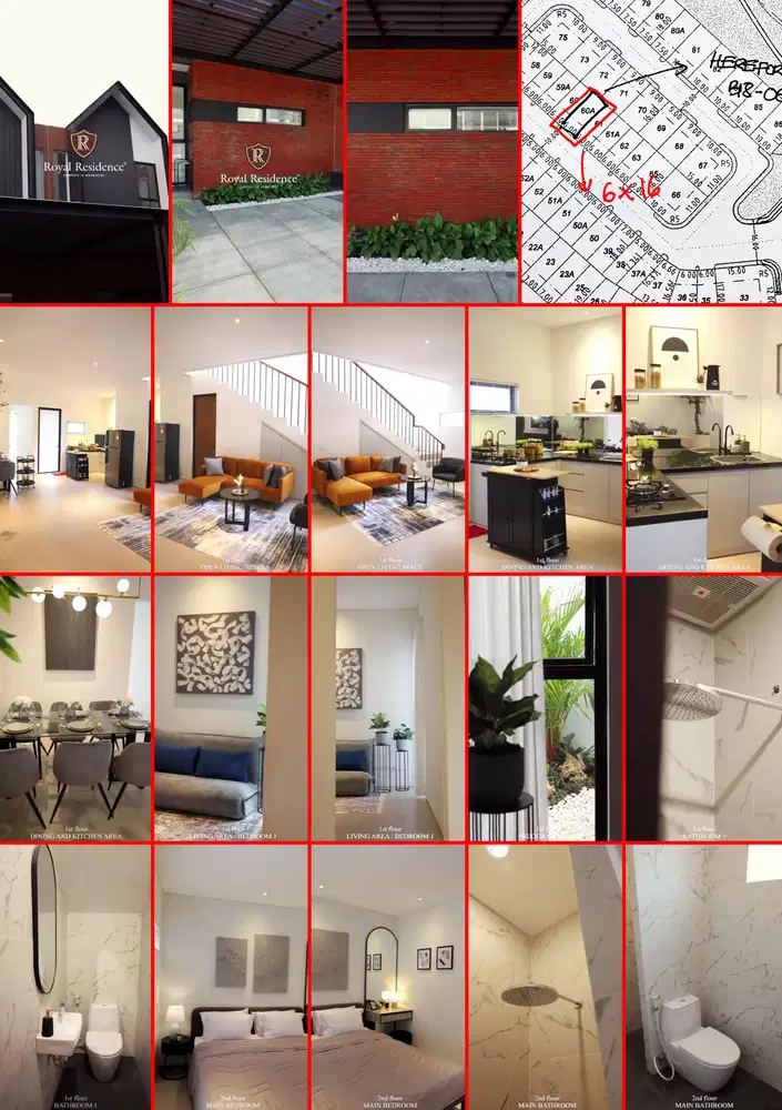 Dijual Rumah ROYAL RESIDENCE, Cluster HAMPTON CANAL PARK , SURABAYA