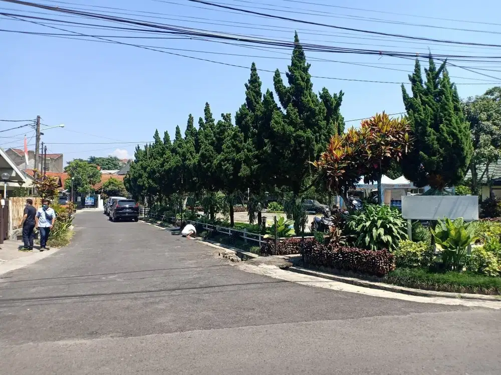 Rumah dijual depan taman lokasi bagus turangga buahbatu
