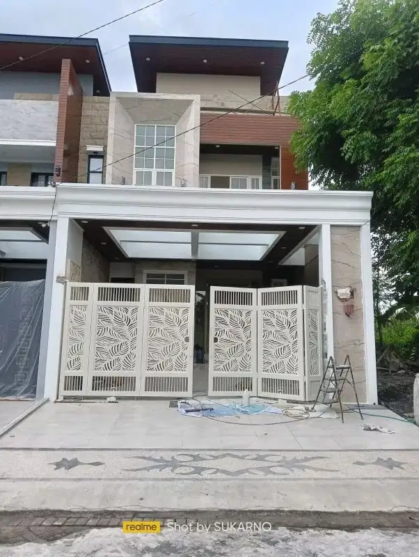 Dijual Cepat Rumah Baru 2 Lt Jemursari Surabaya Row 4 Mbl