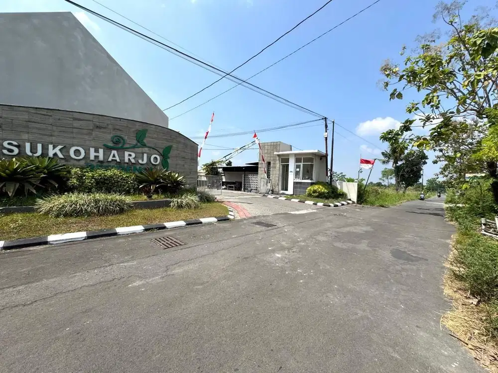 Tanah Pekarangan Tepi Jalan Aspal, Jl Kaliurang Km 12